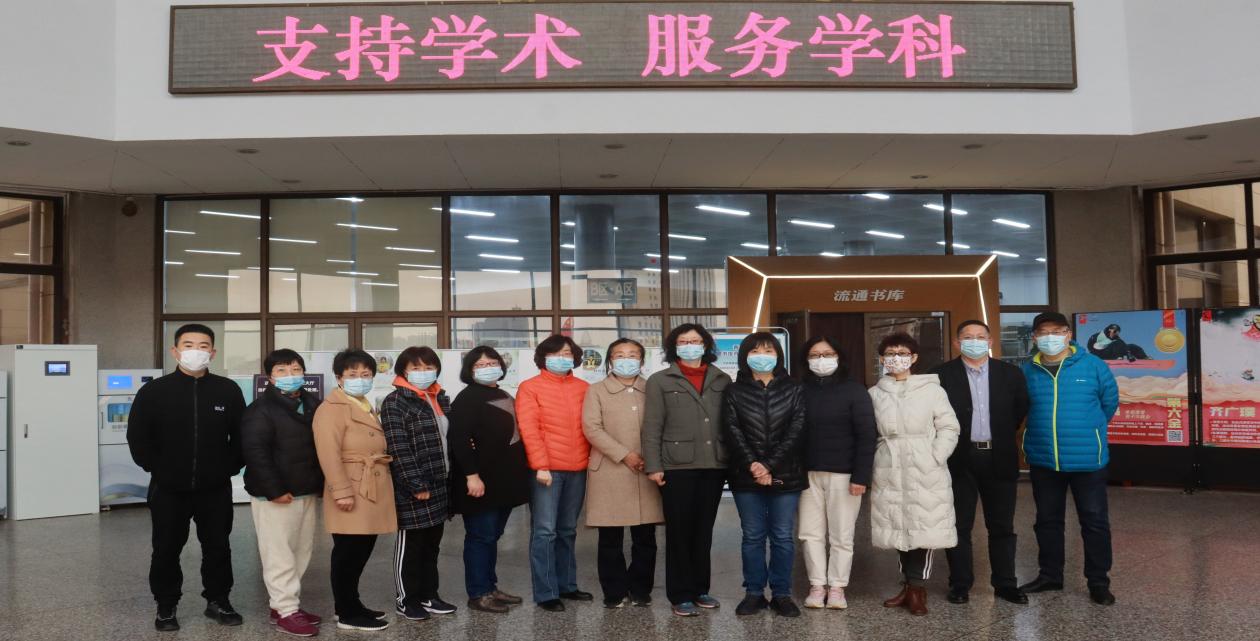 20220318圖書館疫情防控第一輪值班人員合影